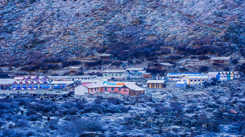 Kambachen with snow
