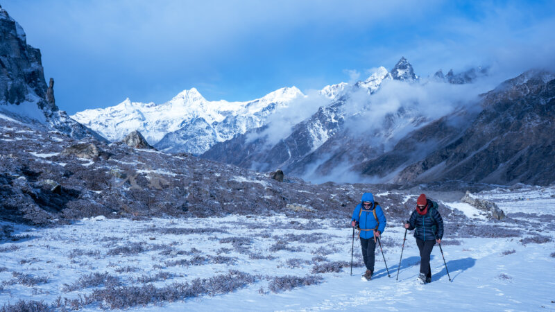 Way to Pangpema(North Base Camp)